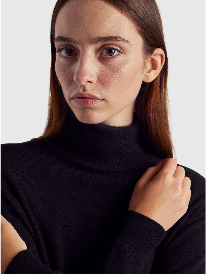 TURTLE NECK SWEATER Women image number 4